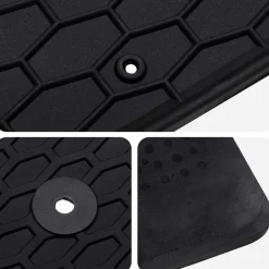 vidaXL Piezas Y Accesorios Para Vehículos-Alfombrilla de Coche 4 pcs Negro compatible con KAMIQ 2019-
