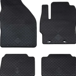 vidaXL Piezas Y Accesorios Para Vehículos-Alfombrilla de Coche 4 pcs Negro Ajuste para Toyota YARIS 2020-