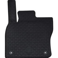 vidaXL Alfombrilla de Coche 4 pcs Negro Goma Sale