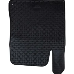 vidaXL Piezas Y Accesorios Para Vehículos-Alfombrilla de Coche 4 pcs Negro Goma