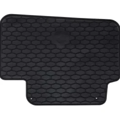 vidaXL Piezas Y Accesorios Para Vehículos-Alfombrilla de Coche 4 pcs Negro Goma