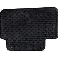vidaXL Piezas Y Accesorios Para Vehículos-Alfombrilla de Coche 4 pcs Negro Goma