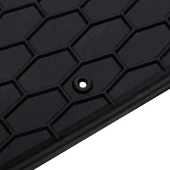 vidaXL Piezas Y Accesorios Para Vehículos-Alfombrilla de Coche 4 pcs Negro Goma