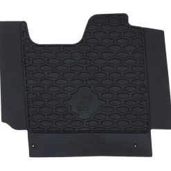 vidaXL Piezas Y Accesorios Para Vehículos-Alfombrilla de Coche 3 pcs Negro Goma
