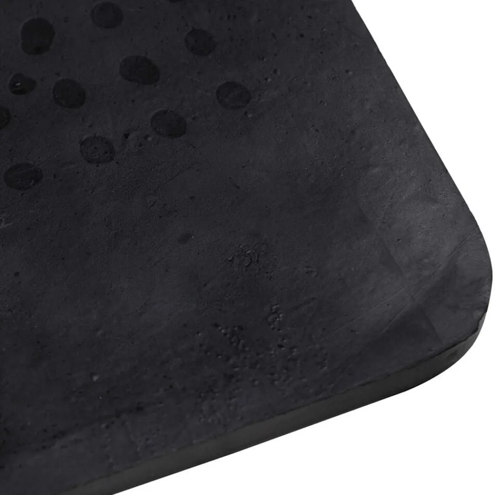 vidaXL Piezas Y Accesorios Para Vehículos-Alfombrilla de Coche 3 pcs Negro Goma