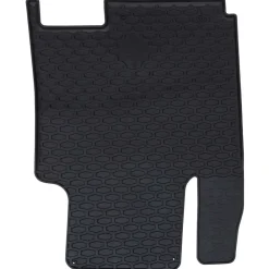 vidaXL Piezas Y Accesorios Para Vehículos-Alfombrilla de Coche 4 pcs Negro Goma