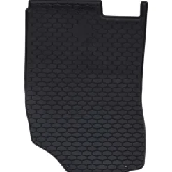 vidaXL Piezas Y Accesorios Para Vehículos-Alfombrilla de Coche 4 pcs Negro Goma