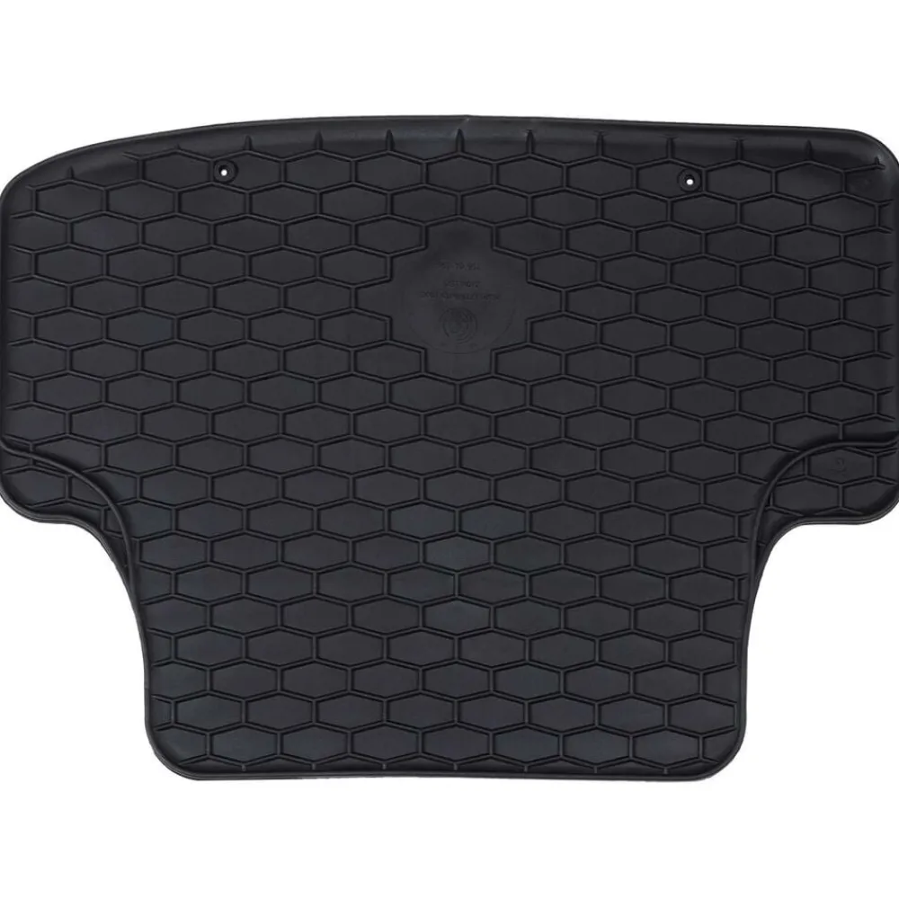 vidaXL Alfombrilla de Coche 4 pcs Negro Goma Sale
