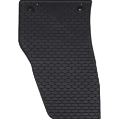 vidaXL Alfombrilla de Coche 4 pcs Negro Goma Clearance