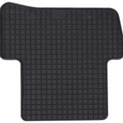 vidaXL Piezas Y Accesorios Para Vehículos-Alfombrilla de Coche 4 pcs Negro Goma