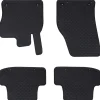 vidaXL Alfombrilla de Coche 4 pcs Negro compatible con AUDI Q2 2017 Discount