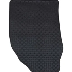 vidaXL Piezas Y Accesorios Para Vehículos-Alfombrilla de Coche 4 pcs Negro Goma