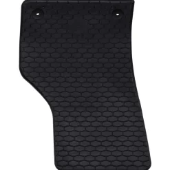 vidaXL Piezas Y Accesorios Para Vehículos-Alfombrilla de Coche 4 pcs Negro Goma