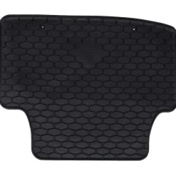 vidaXL Piezas Y Accesorios Para Vehículos-Alfombrilla de Coche 4 pcs Negro Goma