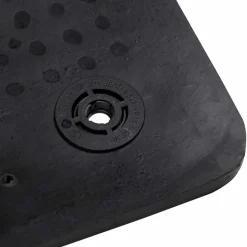 vidaXL Piezas Y Accesorios Para Vehículos-Alfombrilla de Coche 4 pcs Negro Goma