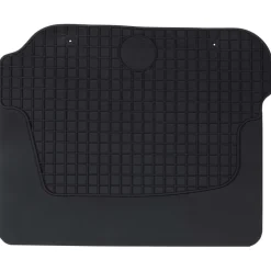 vidaXL Alfombrilla de Coche 4 pcs Negro Goma Best