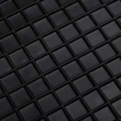 vidaXL Alfombrilla de Coche 4 pcs Negro Goma Best