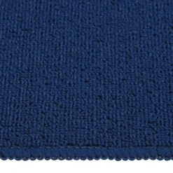 vidaXL Alfombrilla de escalera 15 uds marino rectangular 60x25 cm Azul Discount