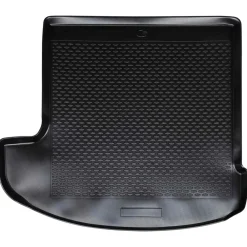 vidaXL Piezas Y Accesorios Para Vehículos-Alfombrilla de maletero Negro Goma