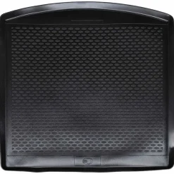 vidaXL Piezas Y Accesorios Para Vehículos-Alfombrilla de maletero Negro Goma