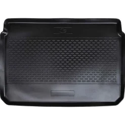vidaXL Piezas Y Accesorios Para Vehículos-Alfombrilla de maletero Negro compatible con Peugeot 2008 2019-