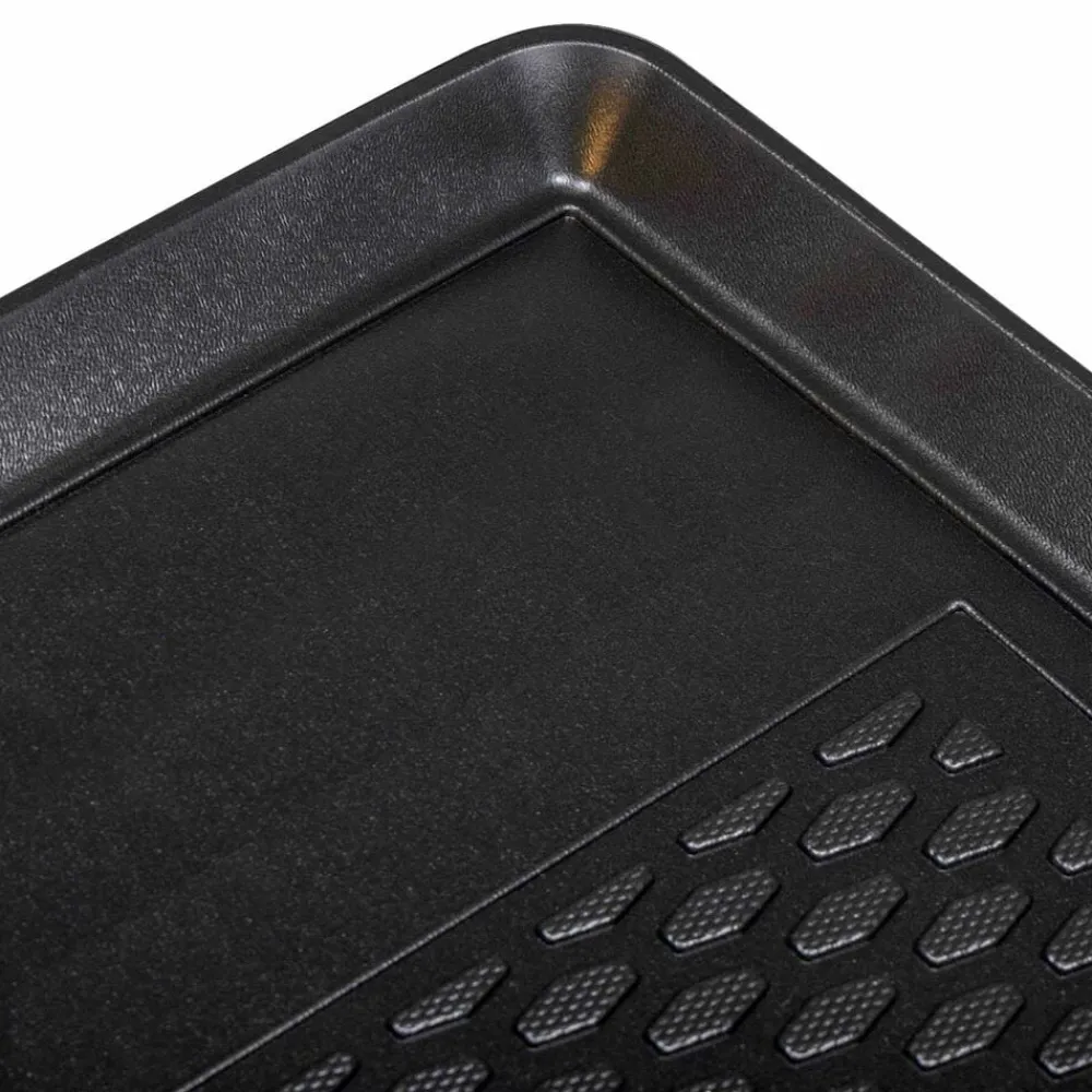 vidaXL Piezas Y Accesorios Para Vehículos-Alfombrilla de maletero Negro Goma