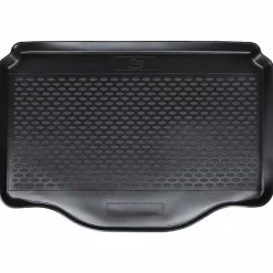 vidaXL Piezas Y Accesorios Para Vehículos-Alfombrilla de maletero Negro Goma