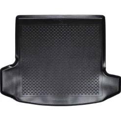vidaXL Piezas Y Accesorios Para Vehículos-Alfombrilla de maletero Negro Goma