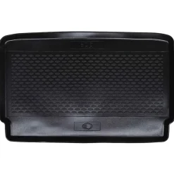 vidaXL Piezas Y Accesorios Para Vehículos-Alfombrilla de maletero Negro Apto para PEUGEOT 208 2018- Goma