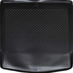 vidaXL Piezas Y Accesorios Para Vehículos-Alfombrilla de maletero Negro Goma