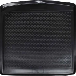 vidaXL Piezas Y Accesorios Para Vehículos-Alfombrilla de maletero Negro Goma