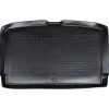 vidaXL Piezas Y Accesorios Para Vehículos-Alfombrilla de maletero Negro adecuado para VW POLO 2017- Goma