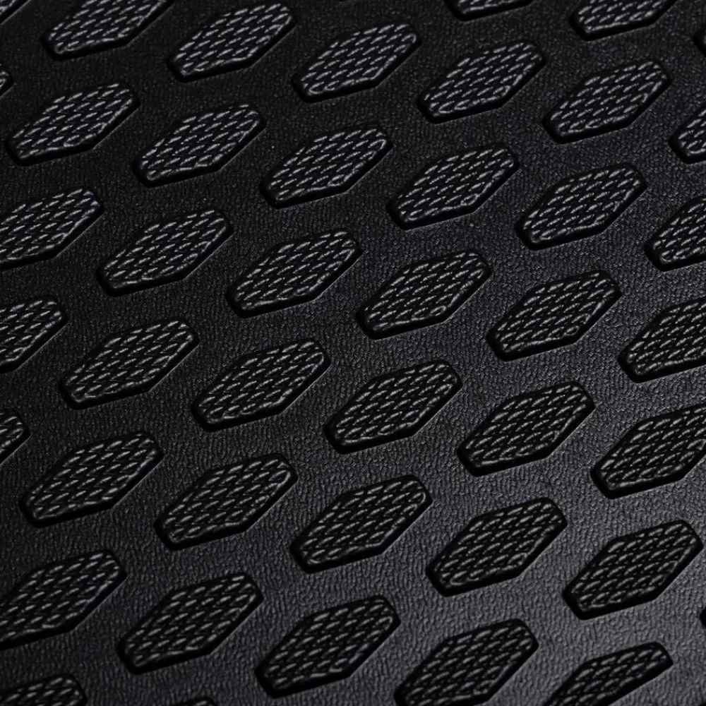 vidaXL Piezas Y Accesorios Para Vehículos-Alfombrilla de maletero Negro Goma