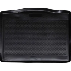 vidaXL Piezas Y Accesorios Para Vehículos-Alfombrilla de maletero Negro Goma
