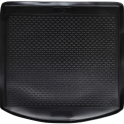 vidaXL Piezas Y Accesorios Para Vehículos-Alfombrilla de maletero Negro Goma