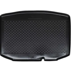 vidaXL Piezas Y Accesorios Para Vehículos-Alfombrilla de maletero Negro Goma