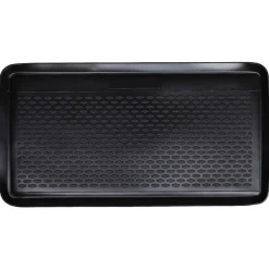 vidaXL Piezas Y Accesorios Para Vehículos-Alfombrilla de maletero Negro Adecuado para Fiat 500 2018- Goma