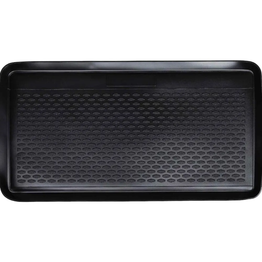 vidaXL Piezas Y Accesorios Para Vehículos-Alfombrilla de maletero Negro Adecuado para Fiat 500 2018- Goma
