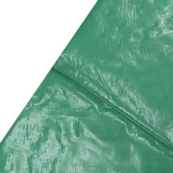 vidaXL Alfombrilla de seguridad cama elástica redonda 3,05m PE Verde Clearance
