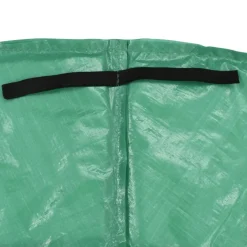 vidaXL Alfombrilla de seguridad cama elástica redonda 3,05m PE Verde Clearance