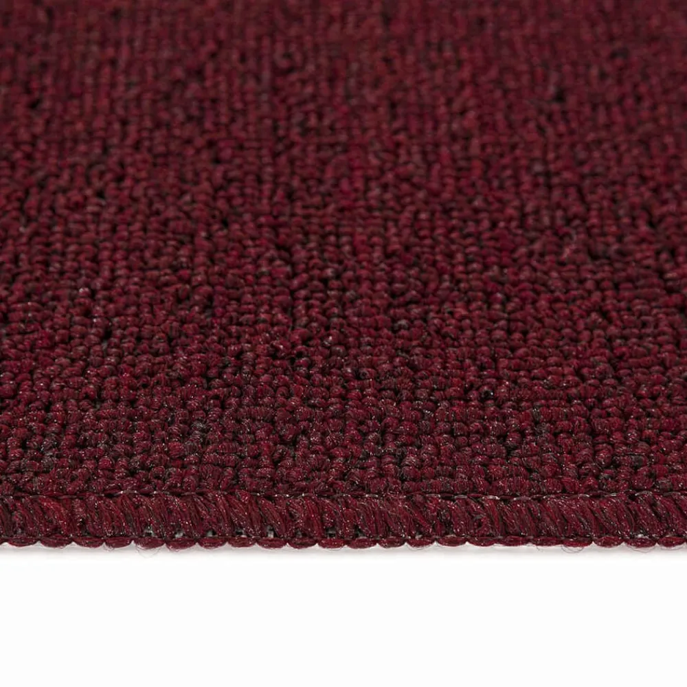 vidaXL Alfombrillas Antideslizantes para Escalera 15 pcs Burdeos Sale