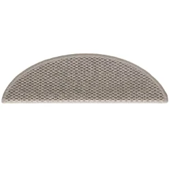 vidaXL Alfombrillas autoadhesivas sisal 15 uds 56x17x3 cm Plateado Outlet