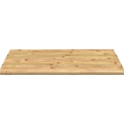 vidaXL Accesorios Para El Baño-Alfombrillas de baño 2 unidades bambú 50x35 cm