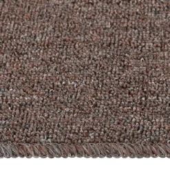vidaXL Alfombrillas de escalera 15 uds marrón rectangular 60x25 cm Marr&oacute;n oscuro Discount