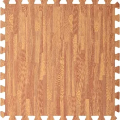 vidaXL Fitness Y Musculación-Alfombrillas de goma EVA vetas de madera 54 uds 2,16 ㎡