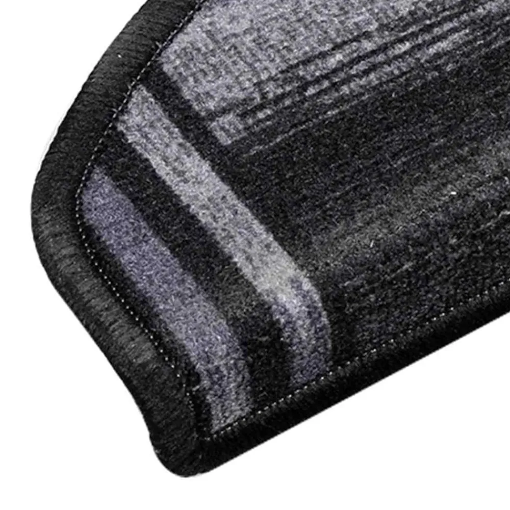 vidaXL Productos Del Hogar-Alfombrillas escalera autoadhesivas 5uds 65x21x4cm