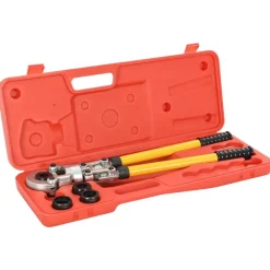 vidaXL Herramientas-Alicates de engarzar hidraúlicos 16-20-26-32 mm