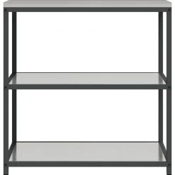 vidaXL Armarios Y Almacenamiento-Almacenamiento de cocina Plateado 90 x 50 x 92 cm Acero