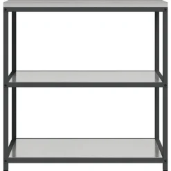 vidaXL Armarios Y Almacenamiento-Almacenamiento de cocina Plateado 90 x 50 x 92 cm Acero