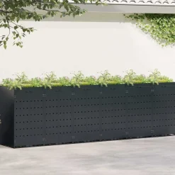 vidaXL Productos Del Hogar-Almacenamiento de cubos Wheelie para 6 cubos